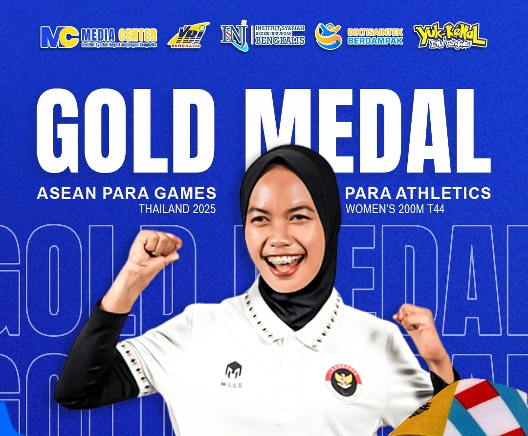 Mahasiswi ISNJ Bengkalis Raih Emas di 13th ASEAN Para Games 2025 Thailand